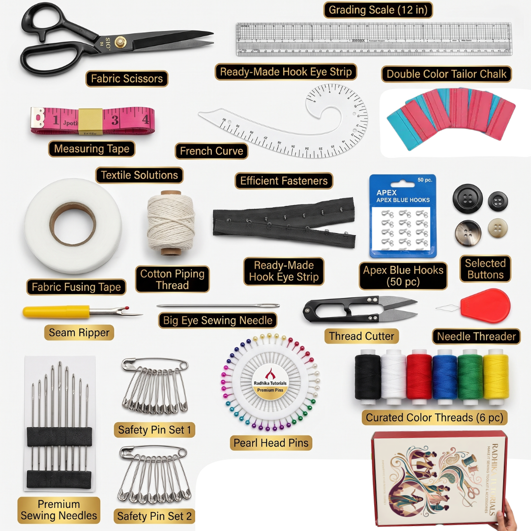 MakeIt Premium Tool Kit | Professional Sewing Kit & Accessories.